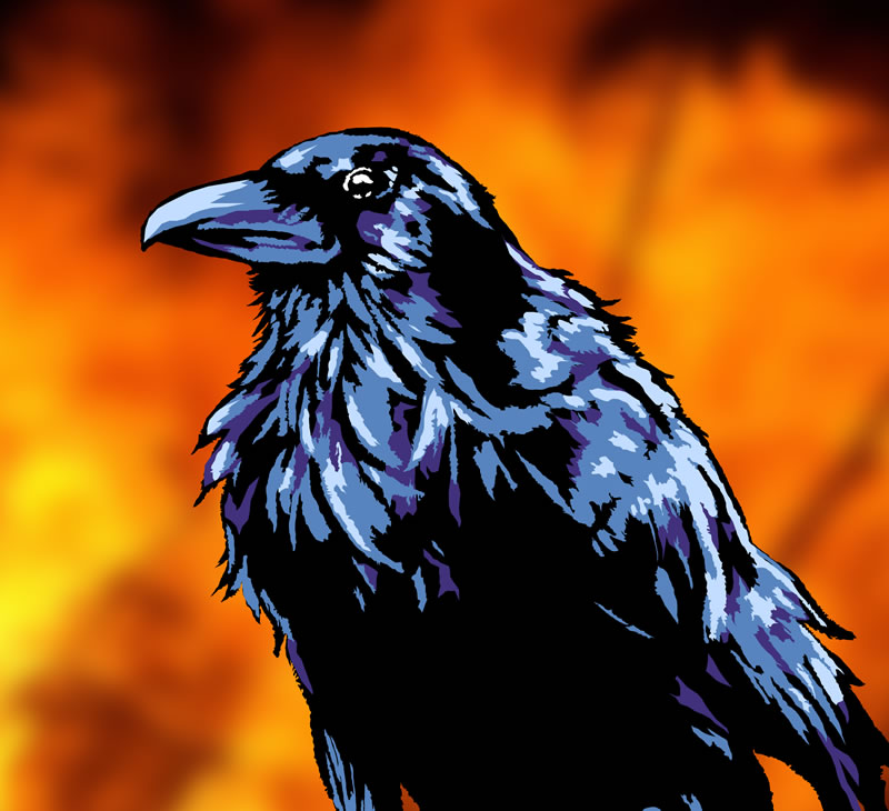 Artwork thumbnail: Raven